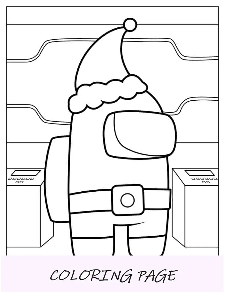 Companheiro de tripulação usando chapéu de Papai Noel
