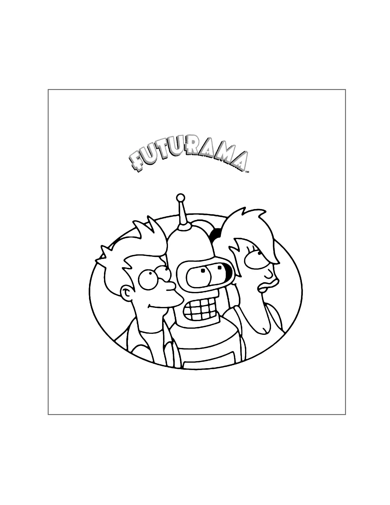 Futurama Coloring Pages
