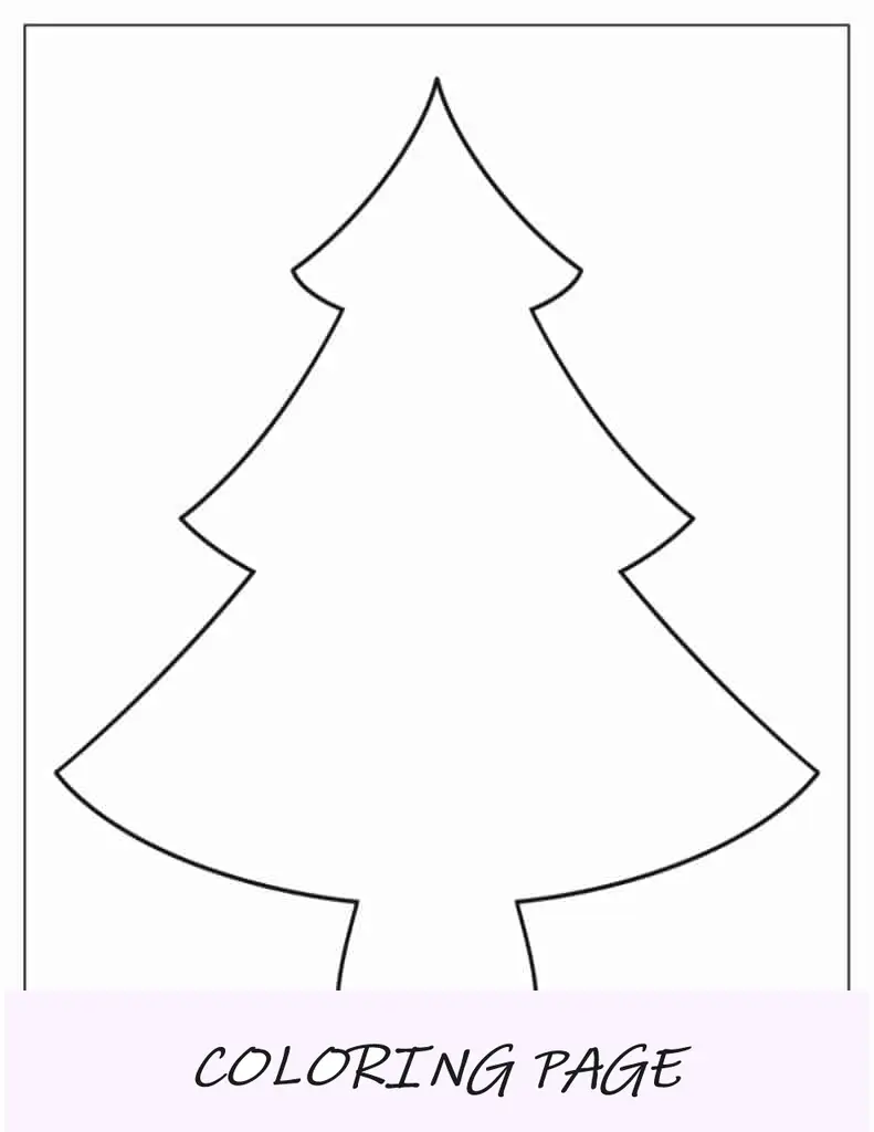 Modelo de árvore de Natal curva de duas meias páginas