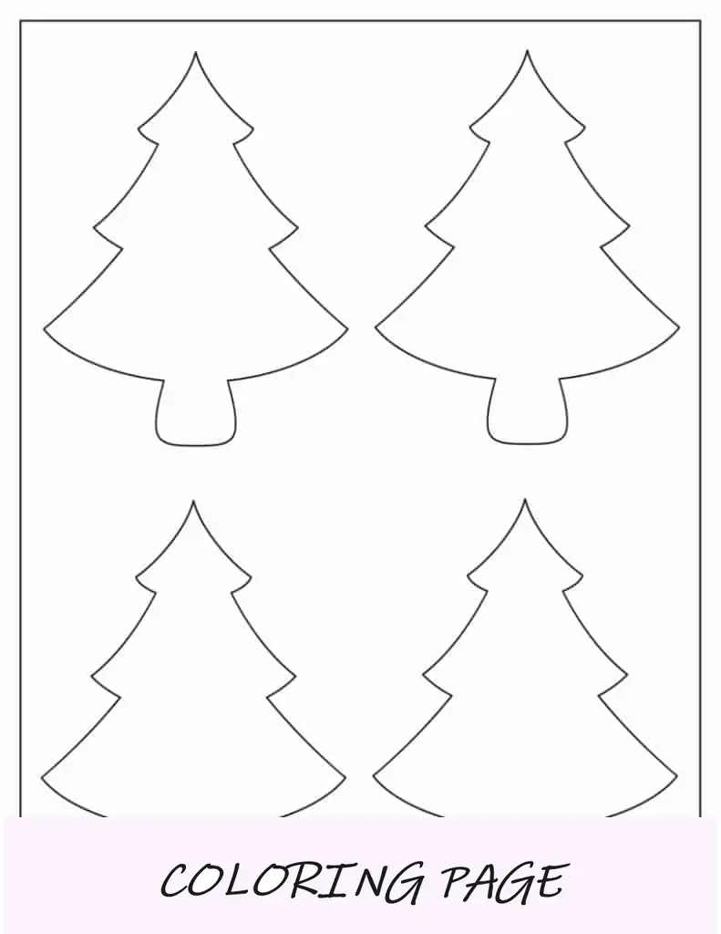 Modelo de árvore de Natal pequena e curva