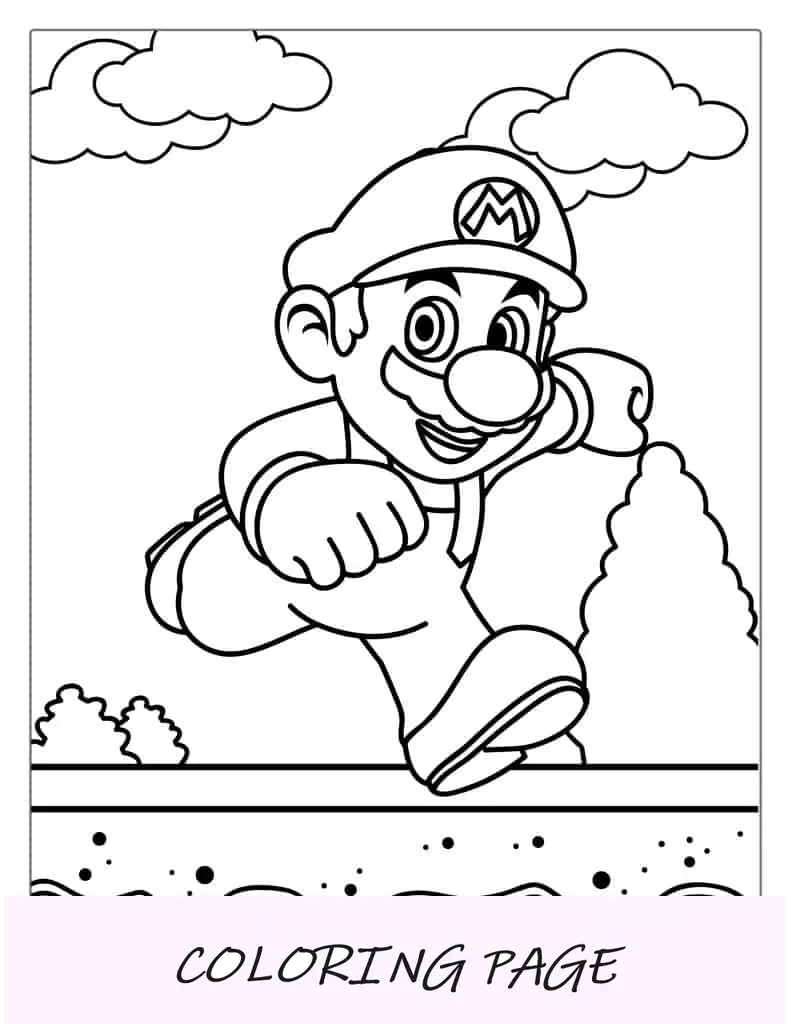 Corriendo Super Mario