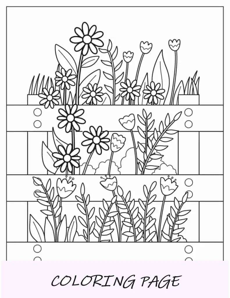 Niveles de jardineras en el jardín