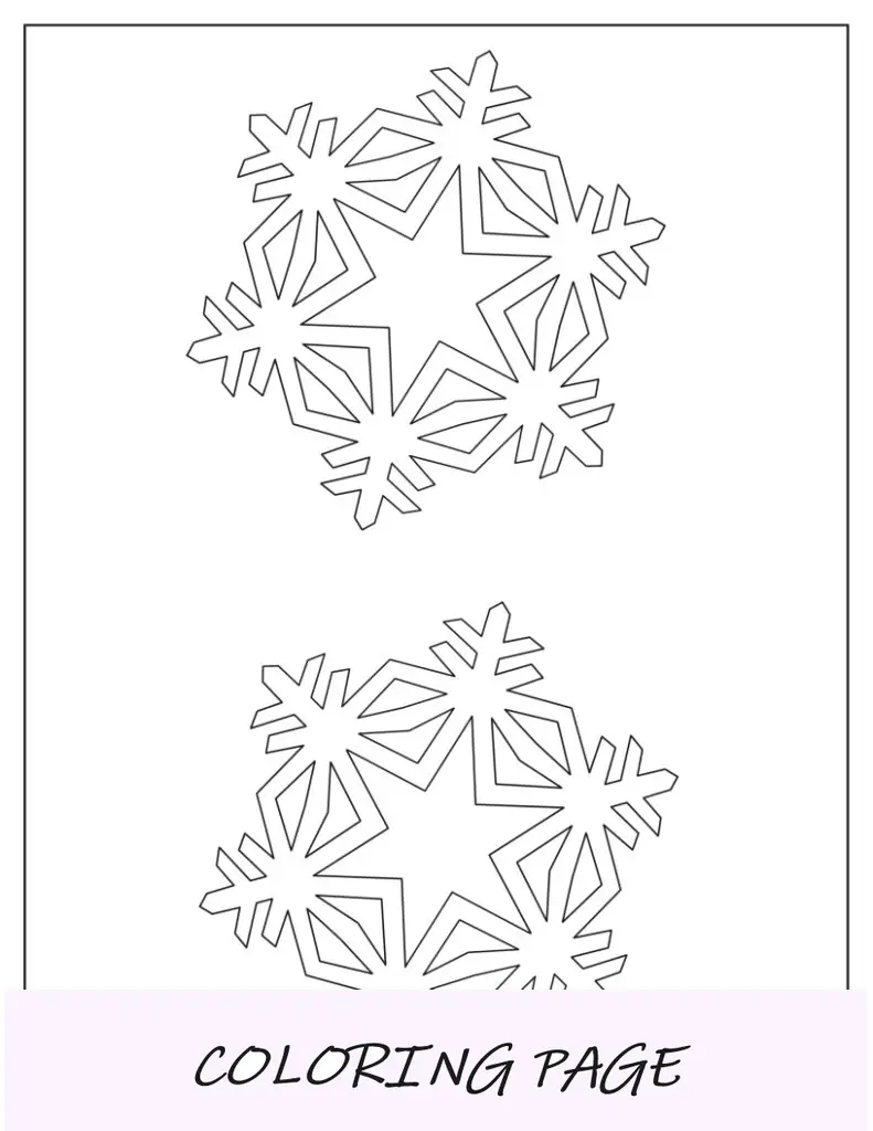 Modelo de floco de neve de estrela média