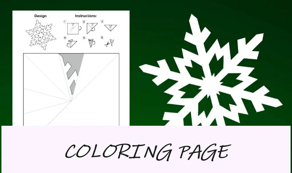 Papel-floco de neve-modelo-padrão básico