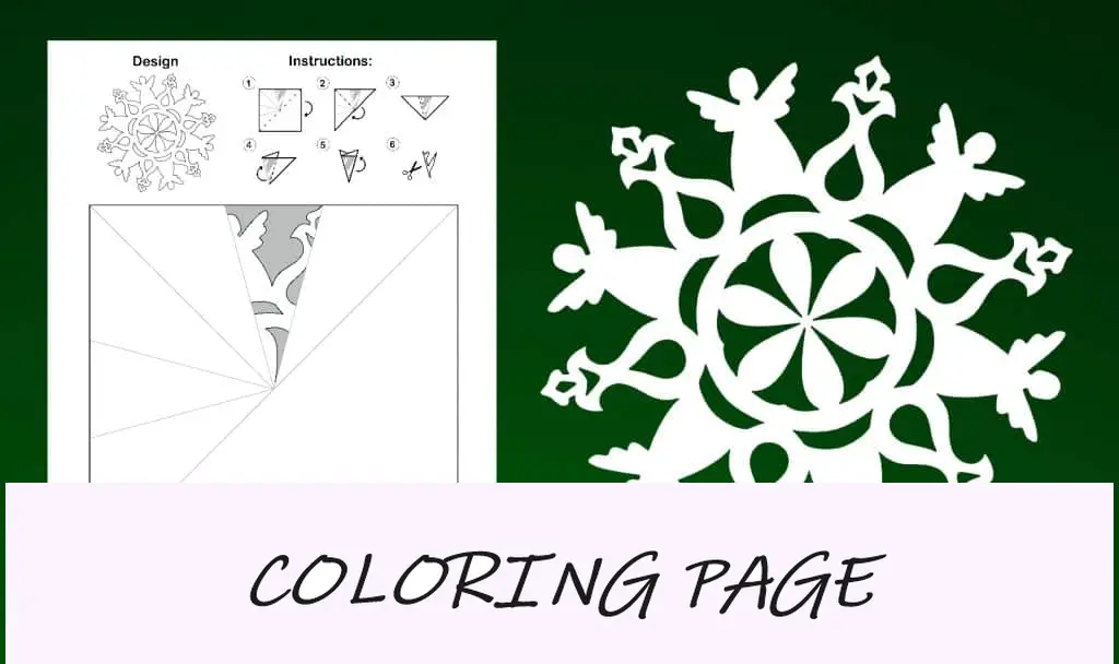 Papel-floco de neve-modelo-em branco-floco de neve