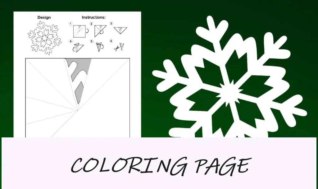 Papel-floco de neve-modelo-padrão arredondado