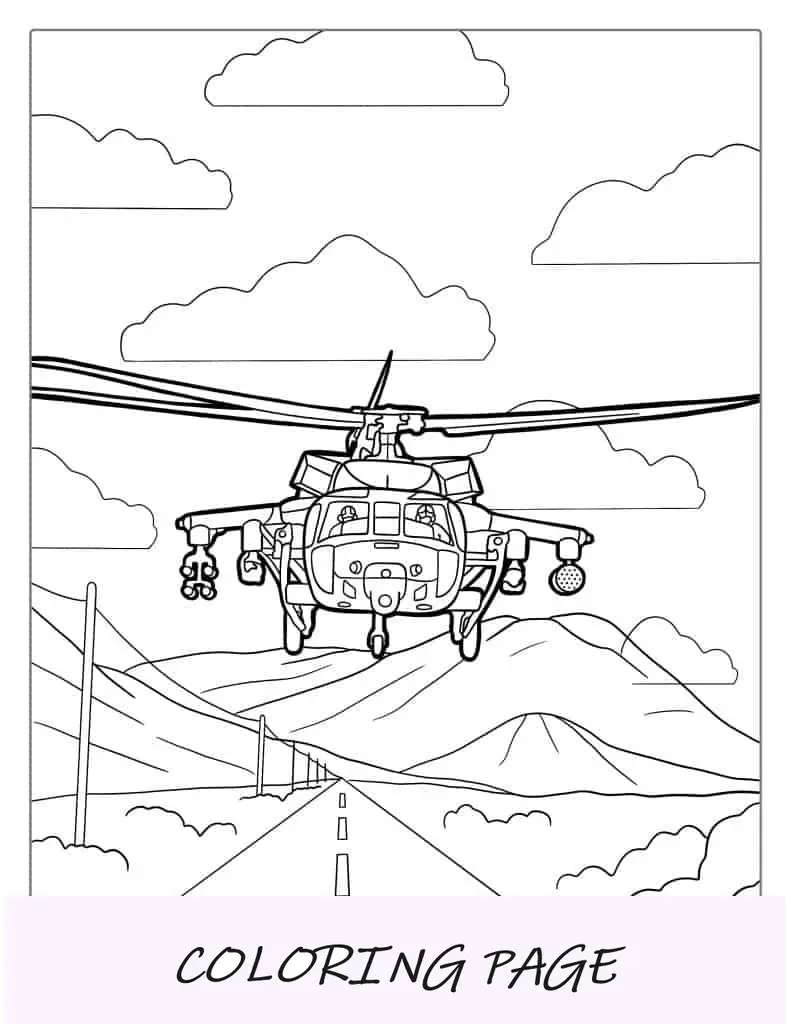 Helicóptero Black Hawk do Exército dos EUA