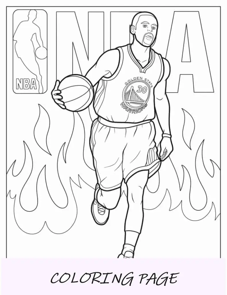 Pôster da NBA de Stephen Curry
