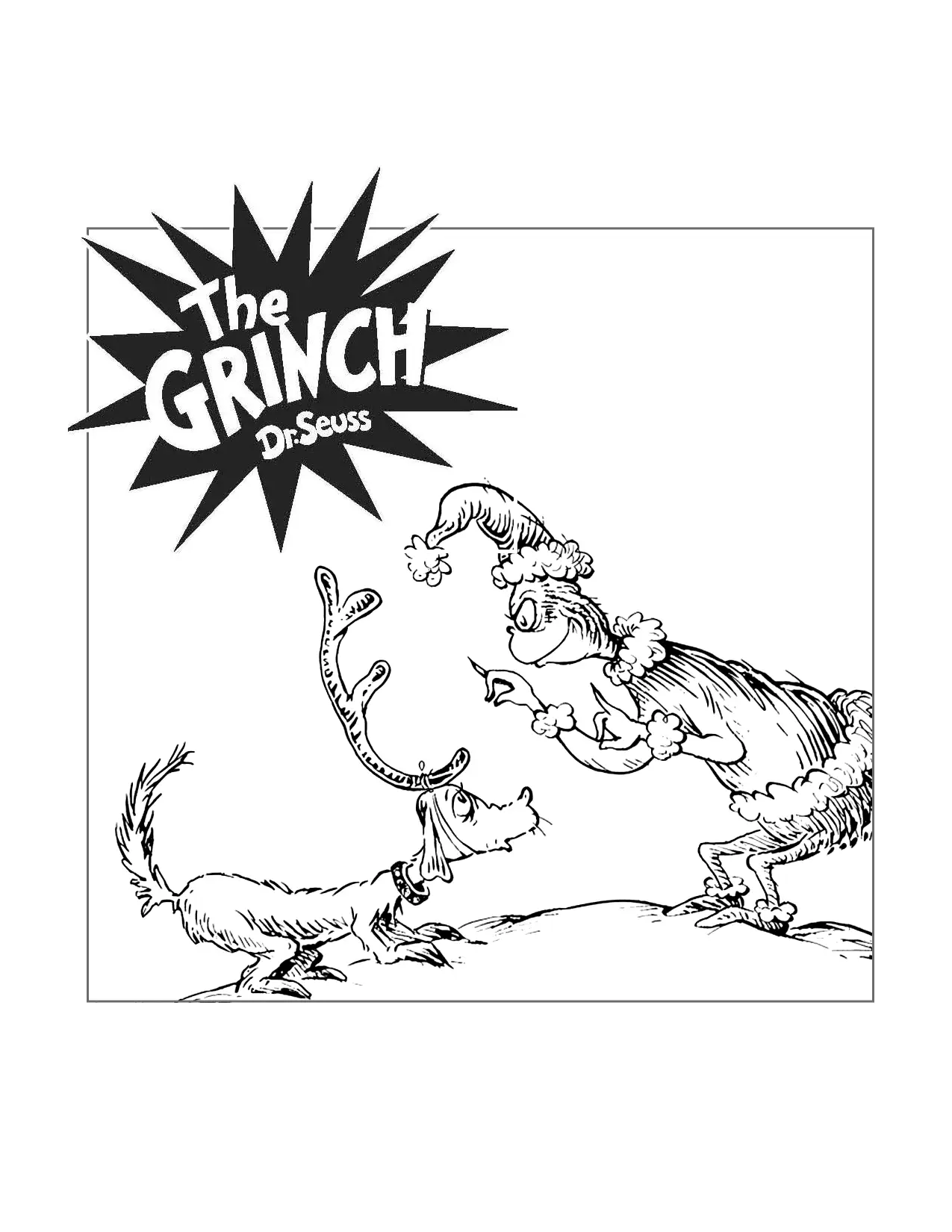 The Grinch Coloring Pages