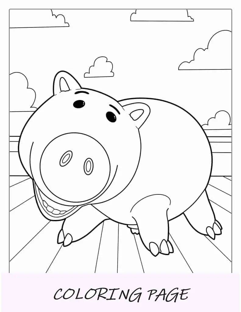Malvorlage Schwein Hamm