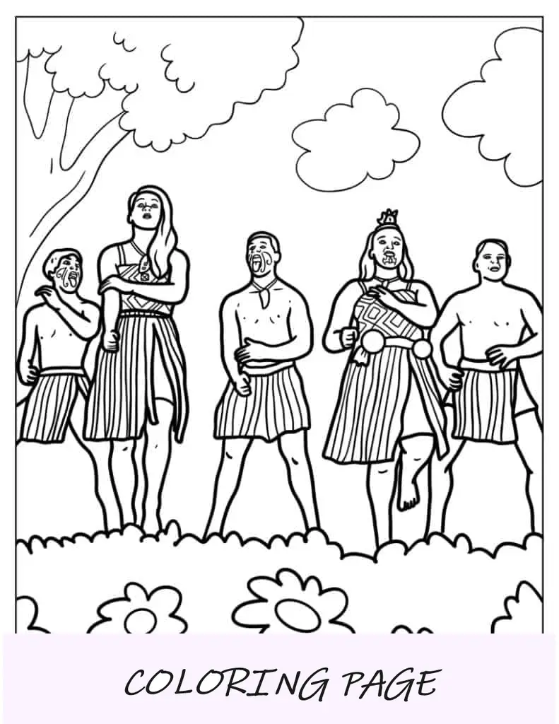 Povos Indígenas Apresentando Dança Nativa