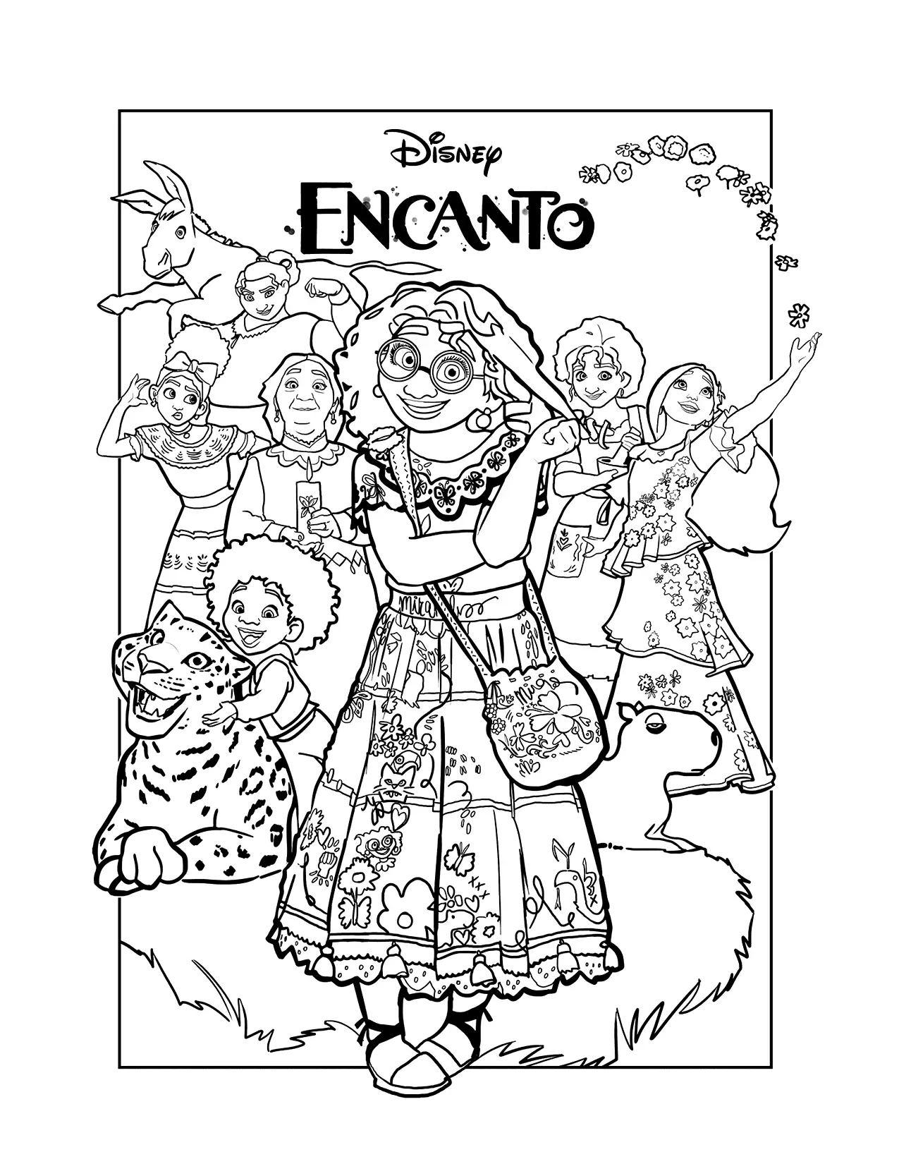 Encant Coloring Pages