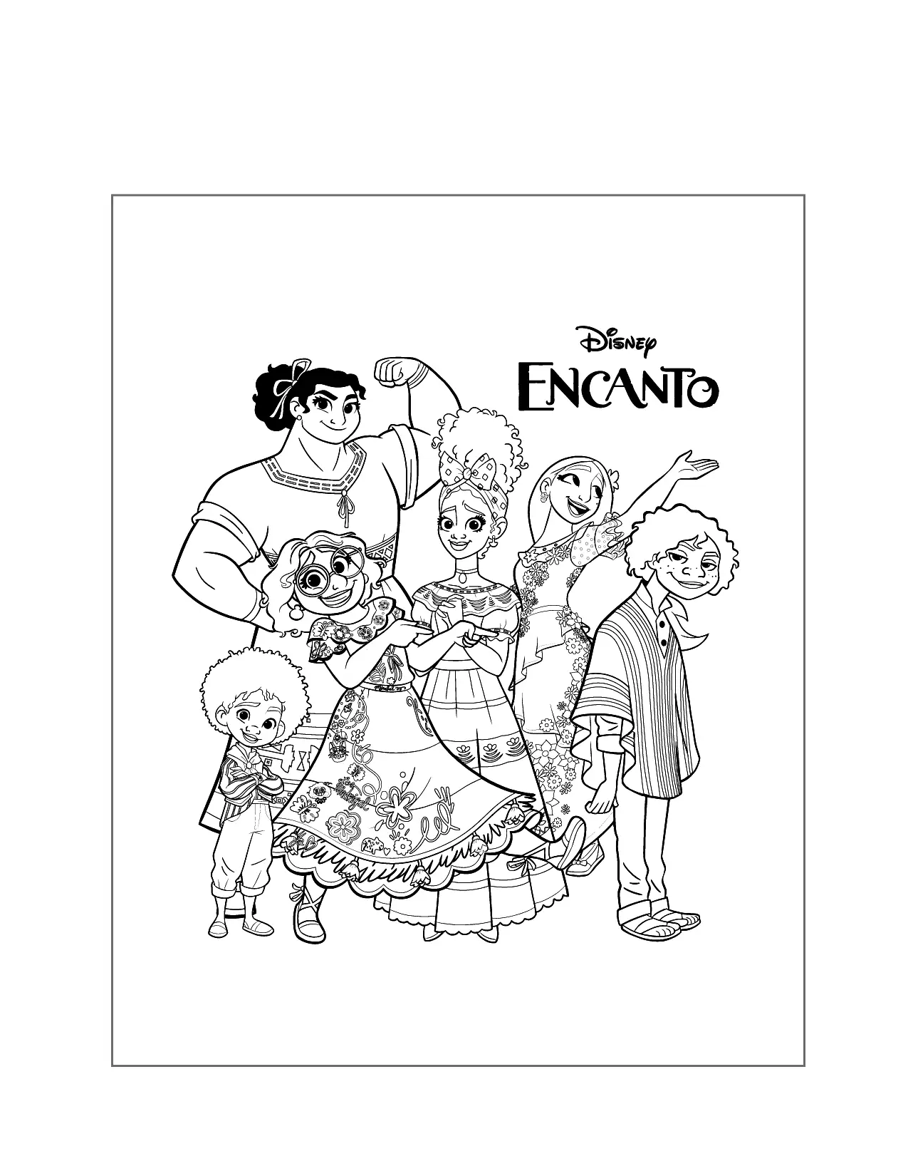 Encanto Madrigal Family