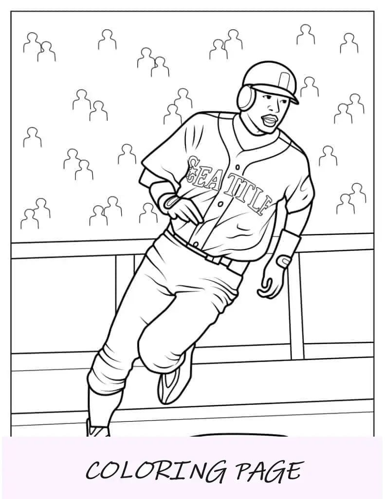 Jogador de beisebol correndo pelas bases durante o homerun