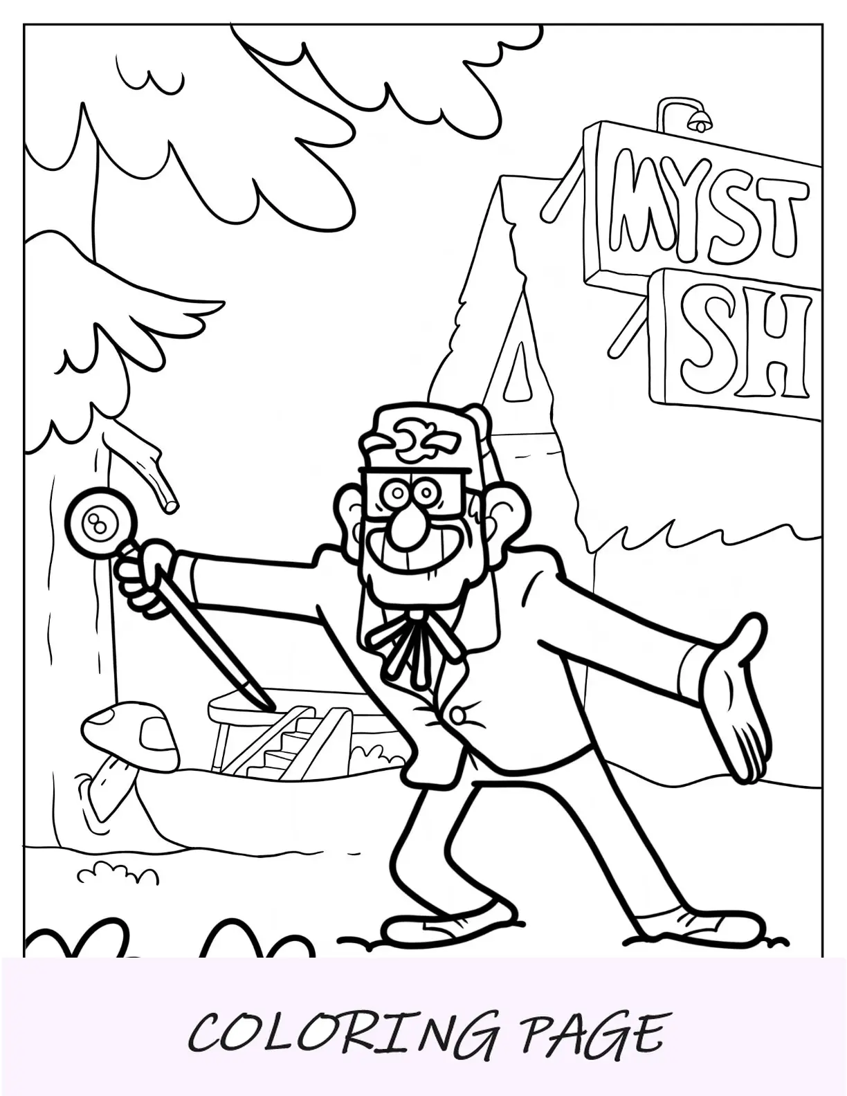 Gravity Falls si strugge poster con Connor e Dipper