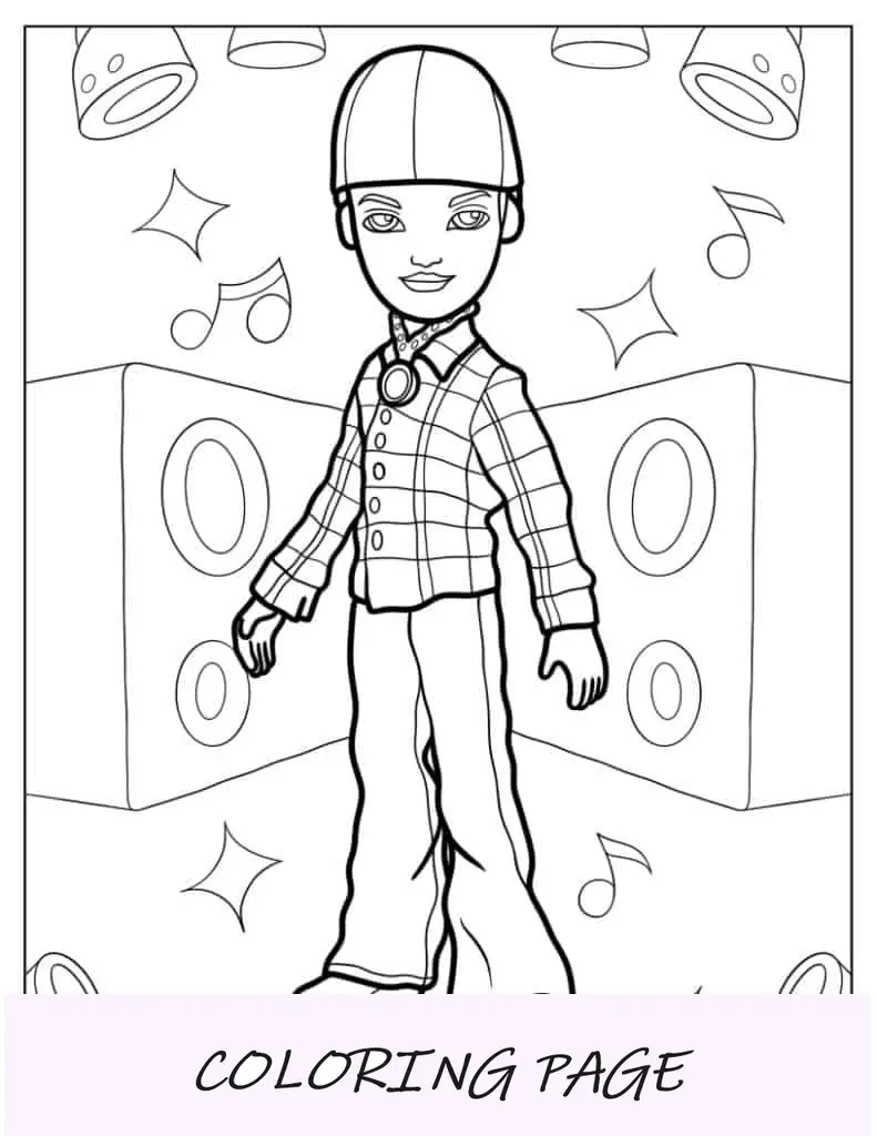 Bryce Bratz em uma festa