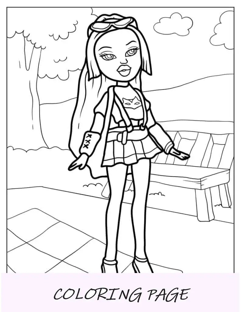 Bratz Jade No Parque