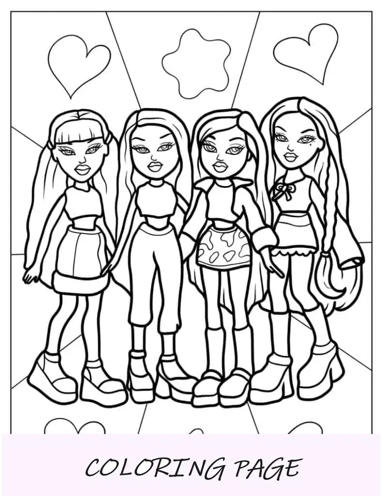 Jade, Sasha, Cloe e Yasmin