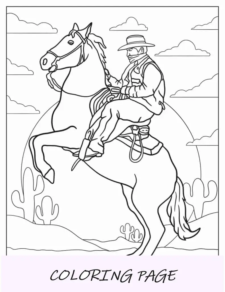 Cowboy segurando arma na cidade do Velho Oeste