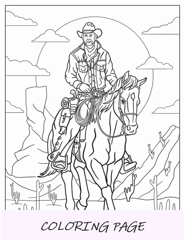 Lego Cowboy