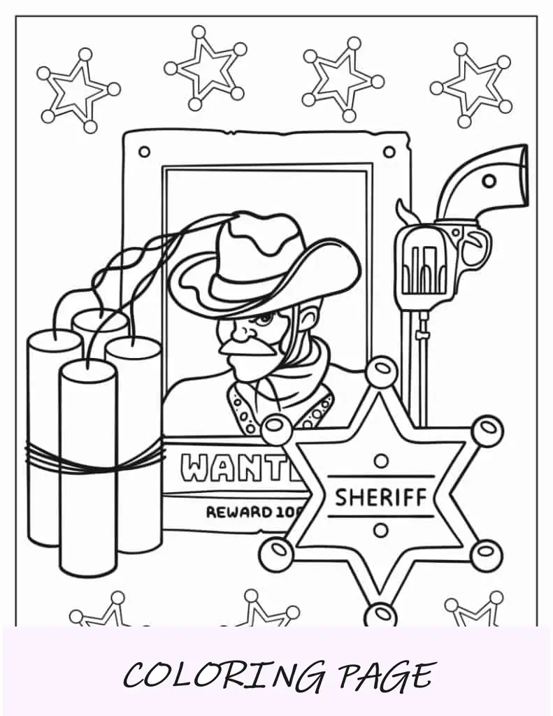 Pôster de Cowboy Procurado