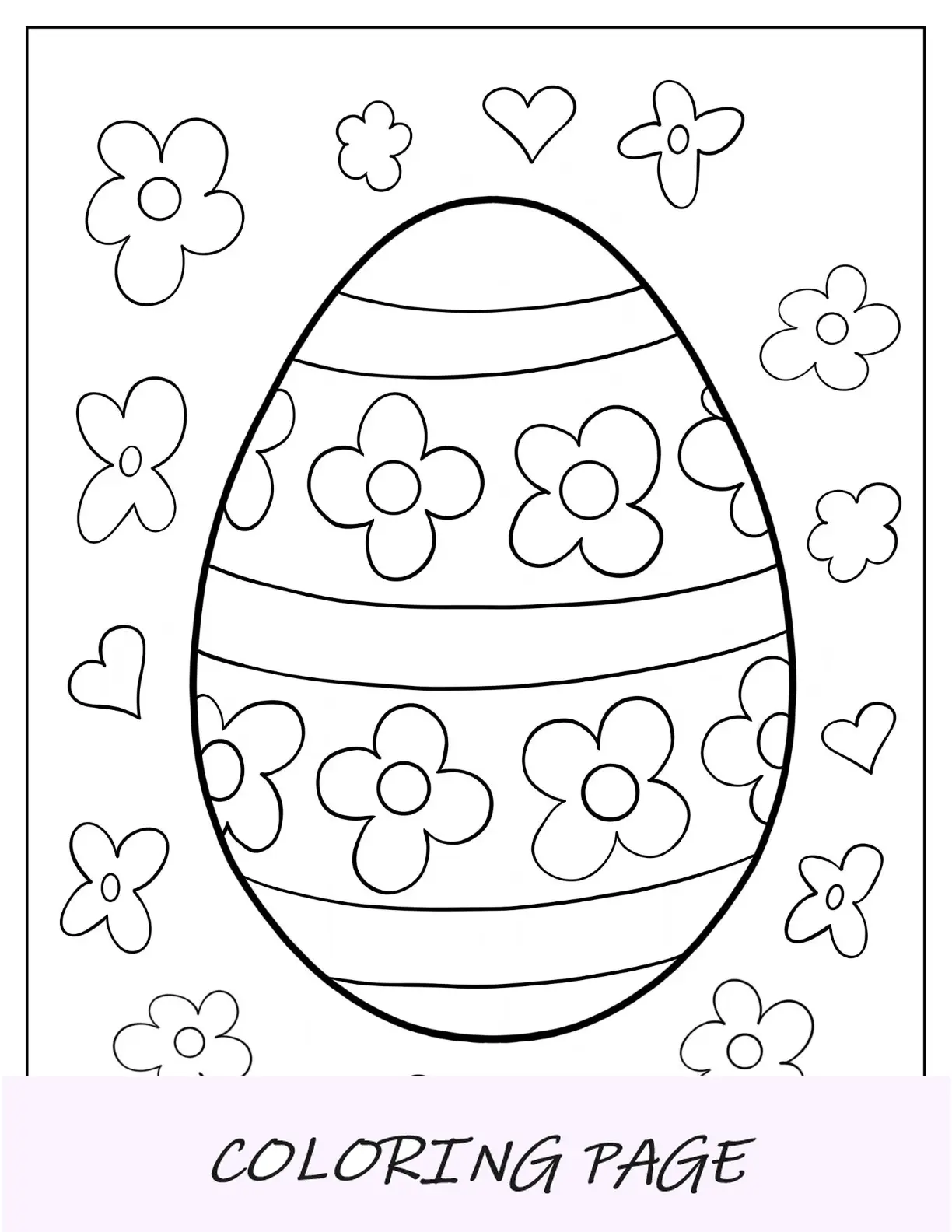 Diseño de mandala de flor de huevo de Pascua