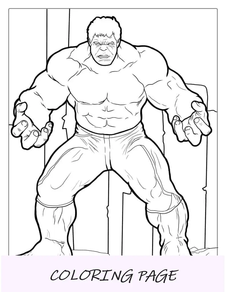 O incrível Hulk pronto para a batalha