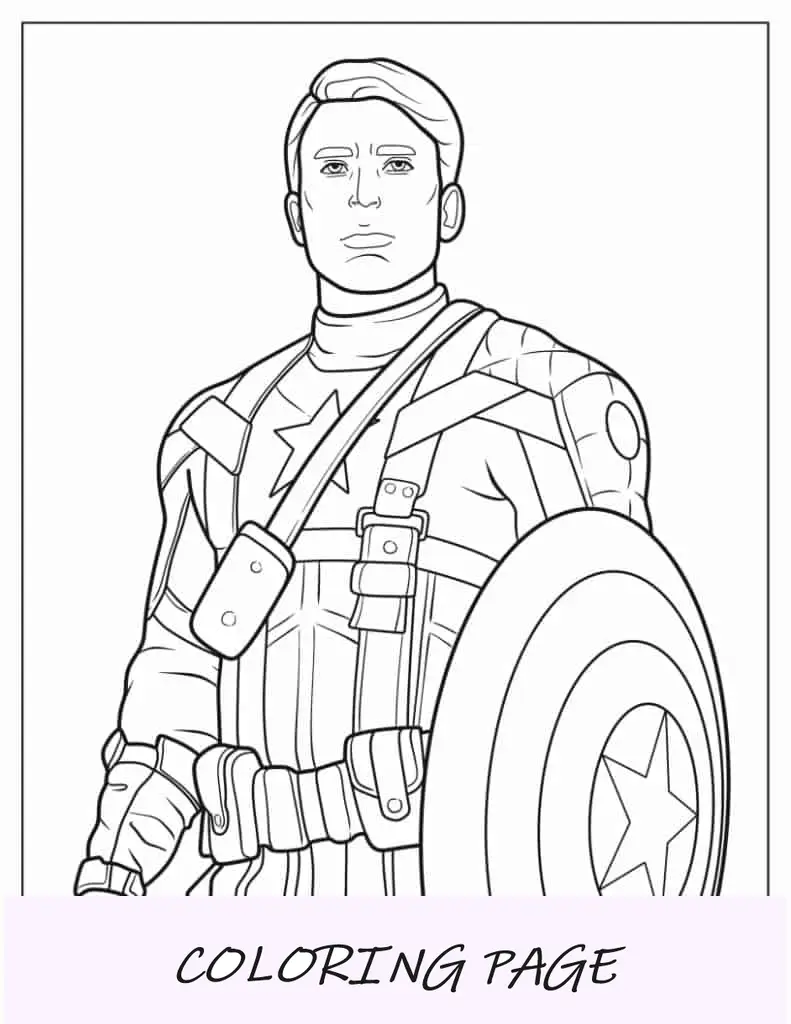 Steve Rogers como Capitán América