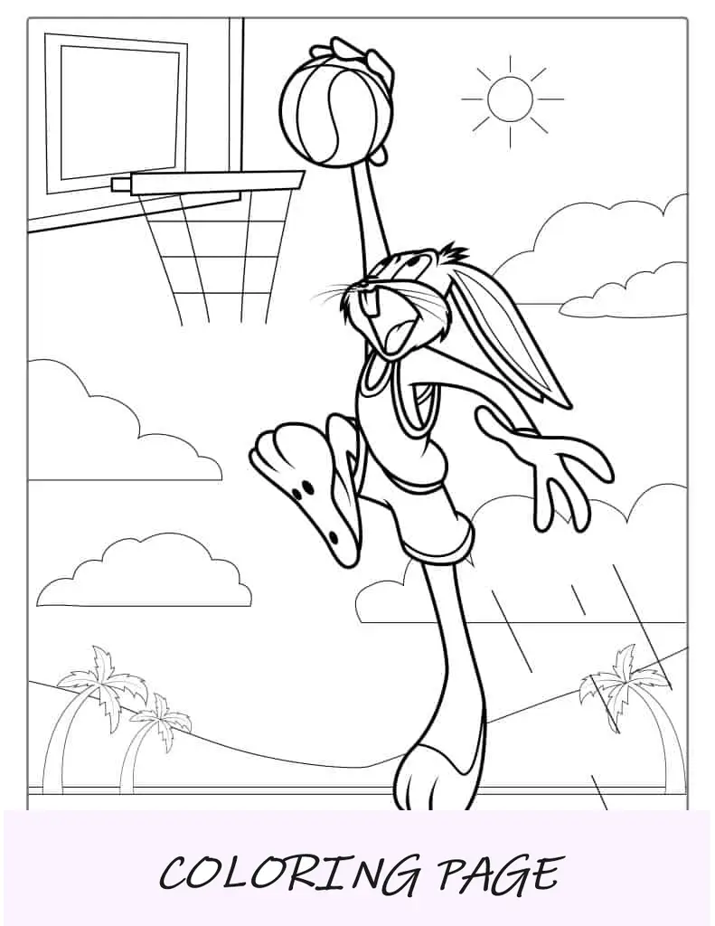 Bugs Bunny a tema Space Jam