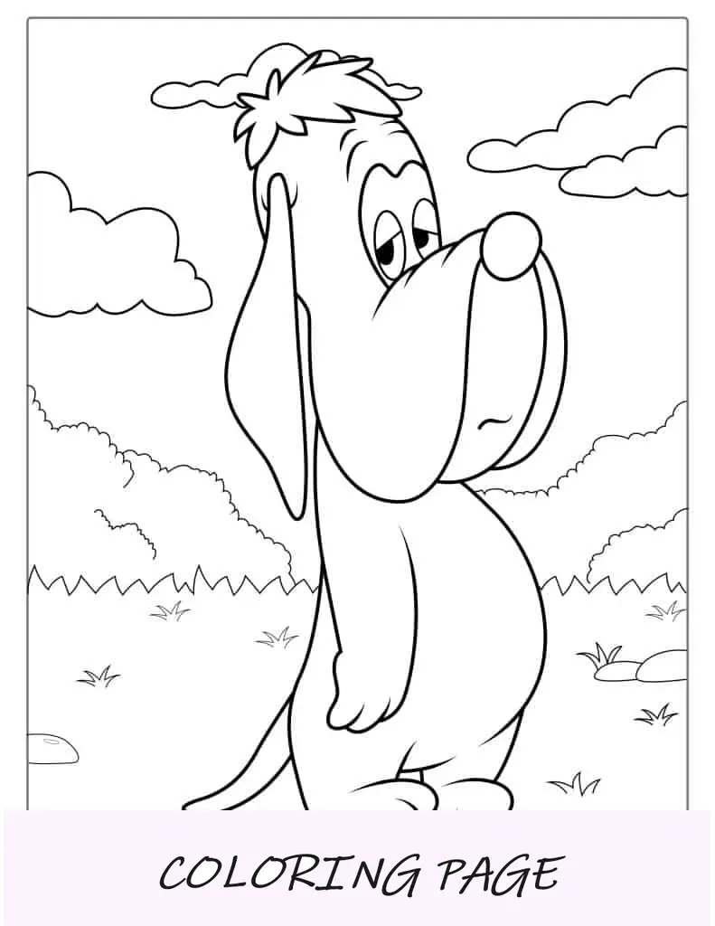 Willoughby Dog dai Looney Tunes al colore
