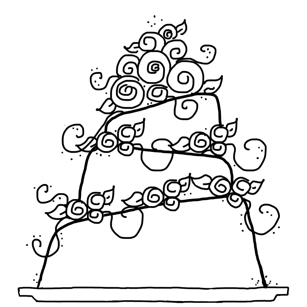 Wedding Dress Coloring Pages