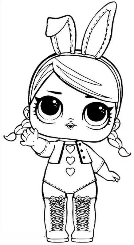 Leading Baby Lol Dolls Coloring Pages