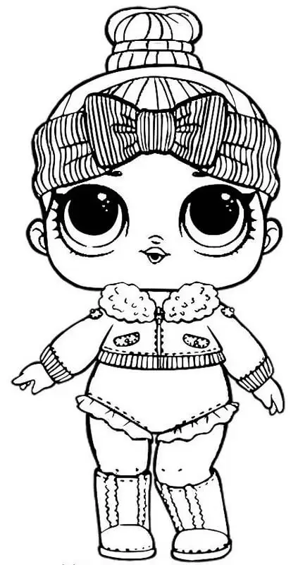 Hoops Mvp Lol Dolls Coloring Pages