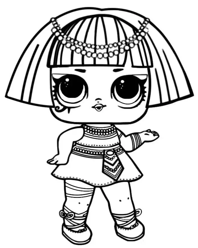Superbb Lol Dolls Coloring Pages