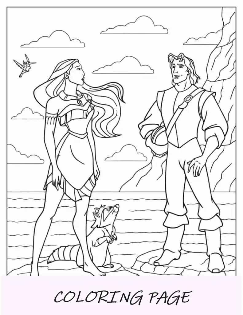 Pocahontas e John Smith