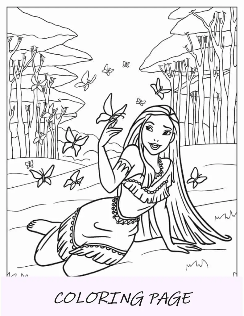 Pocahontas em campo