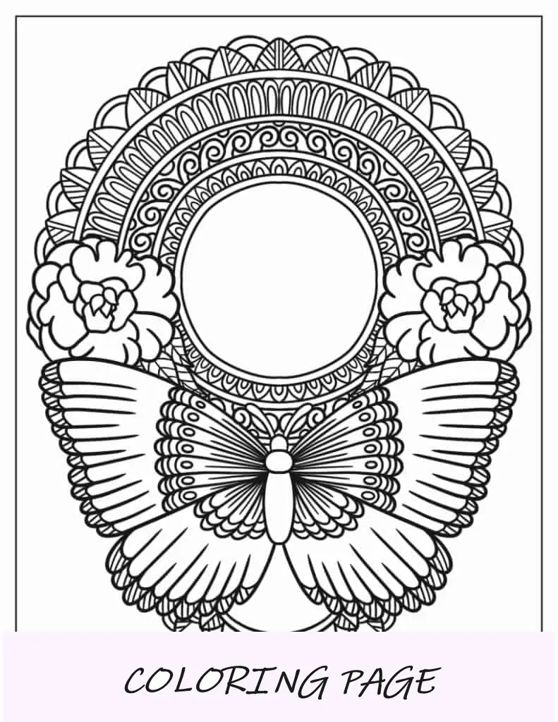 mandala mariposa