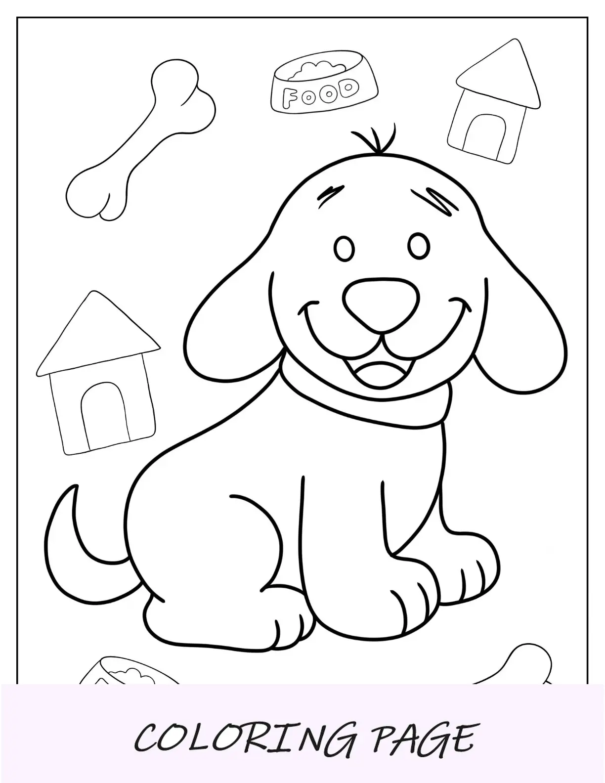 Clifford fofo sentado