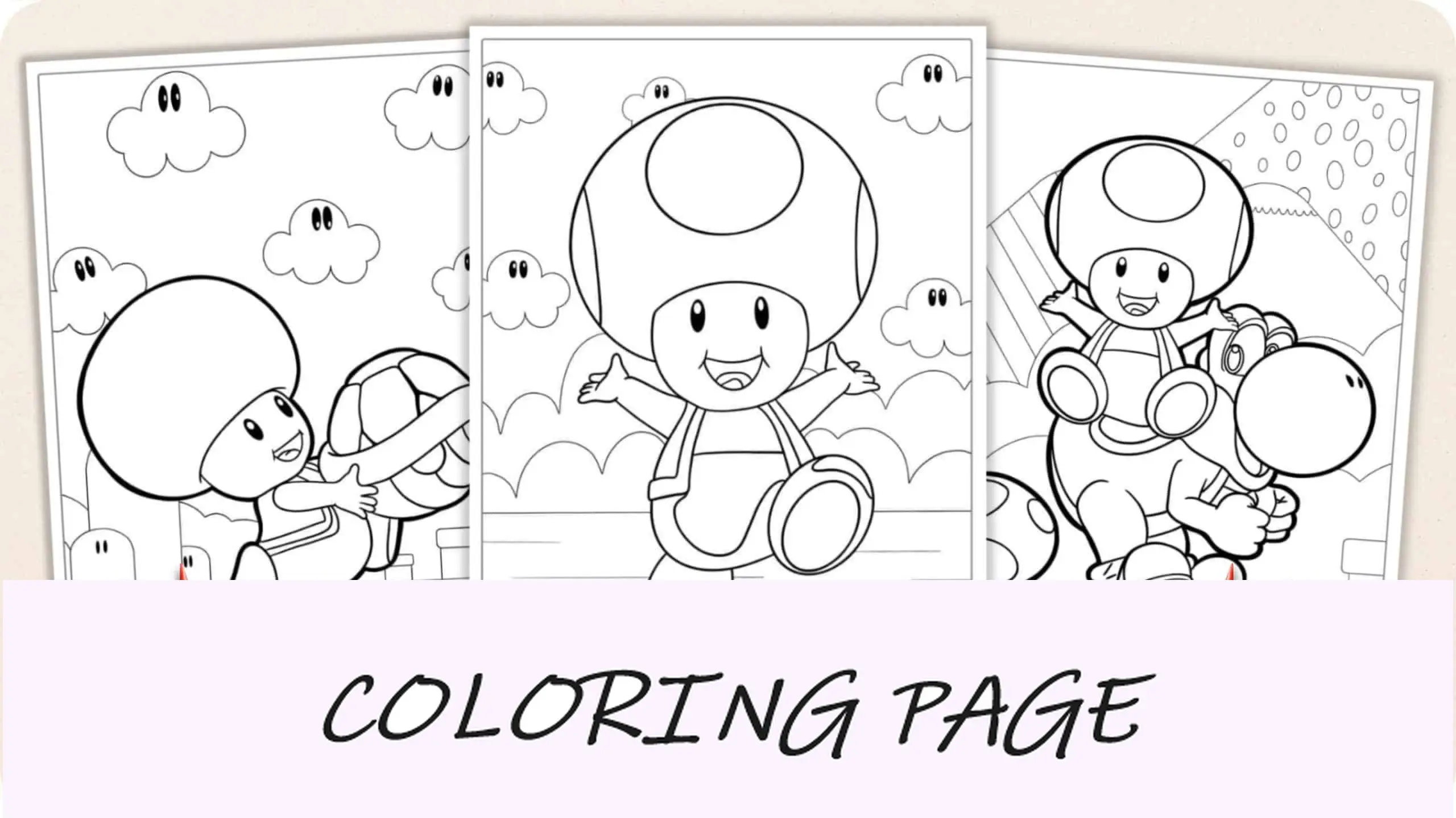 Imagem em destaque de páginas para colorir de sapo