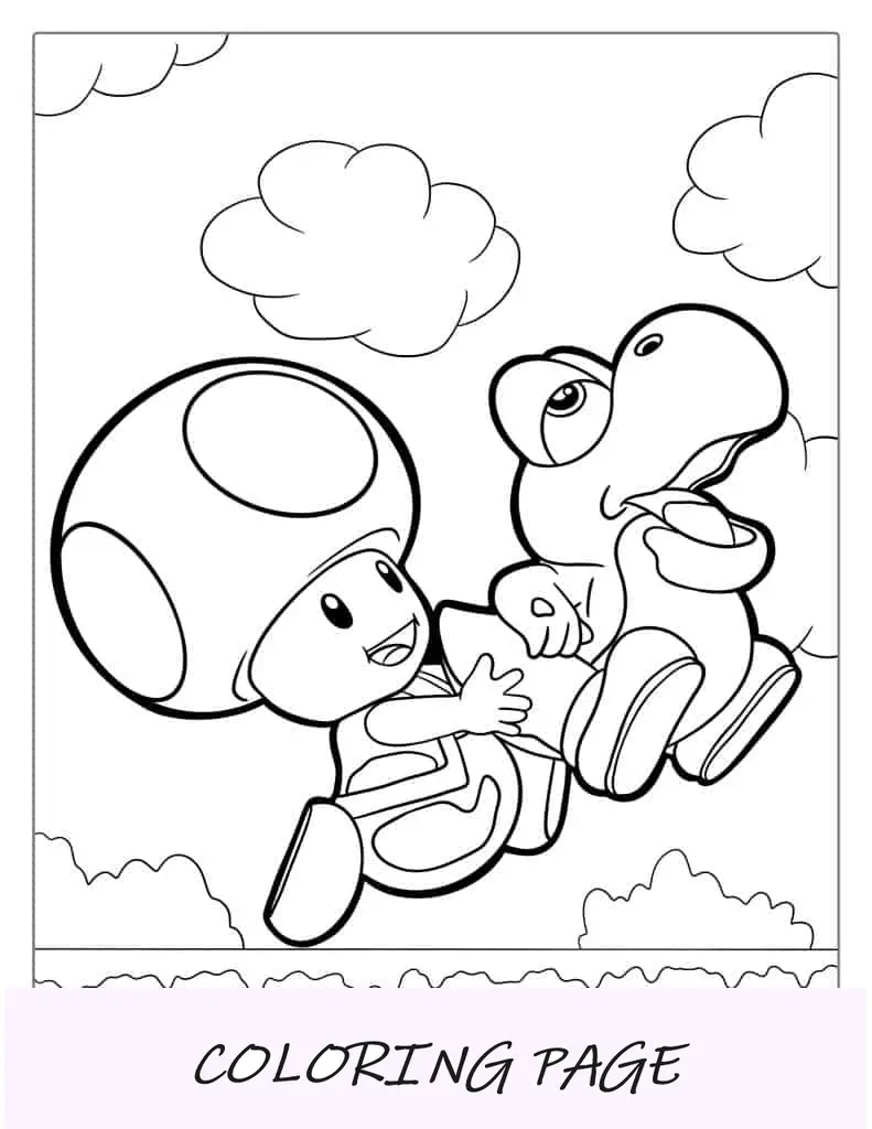 Sapo e Bebê Yoshi