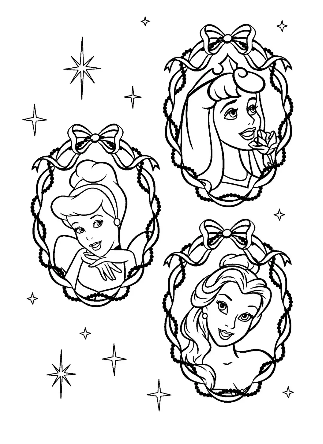 Moana Disney Princess Coloring Pages