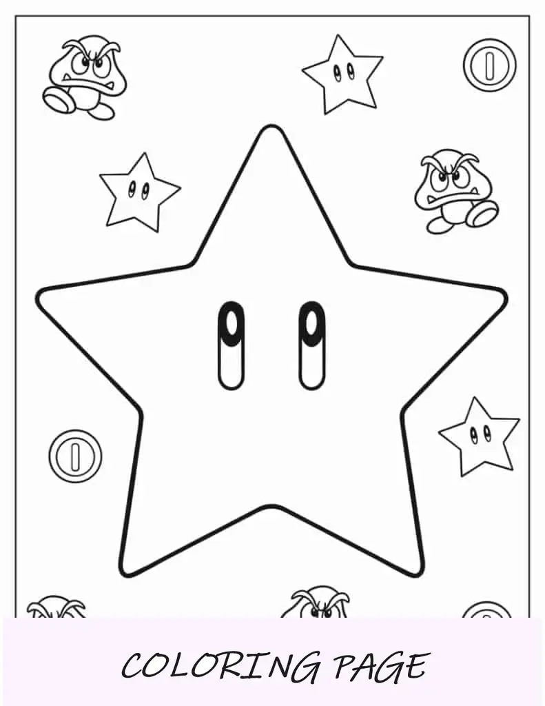 Starman da Mario Kart al colore