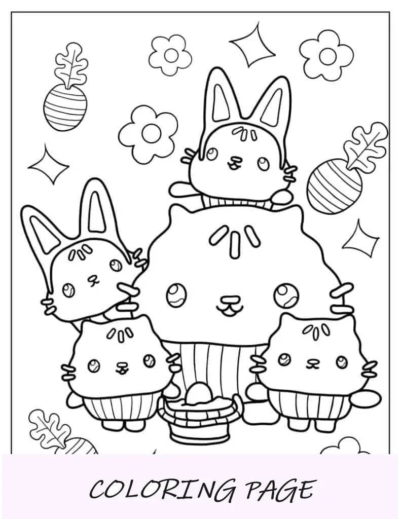 Cakey_s Cupcake Primos para colorir