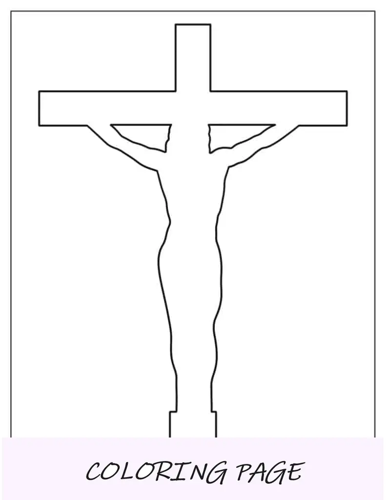 Modelo cruzado de crucificação de página inteira