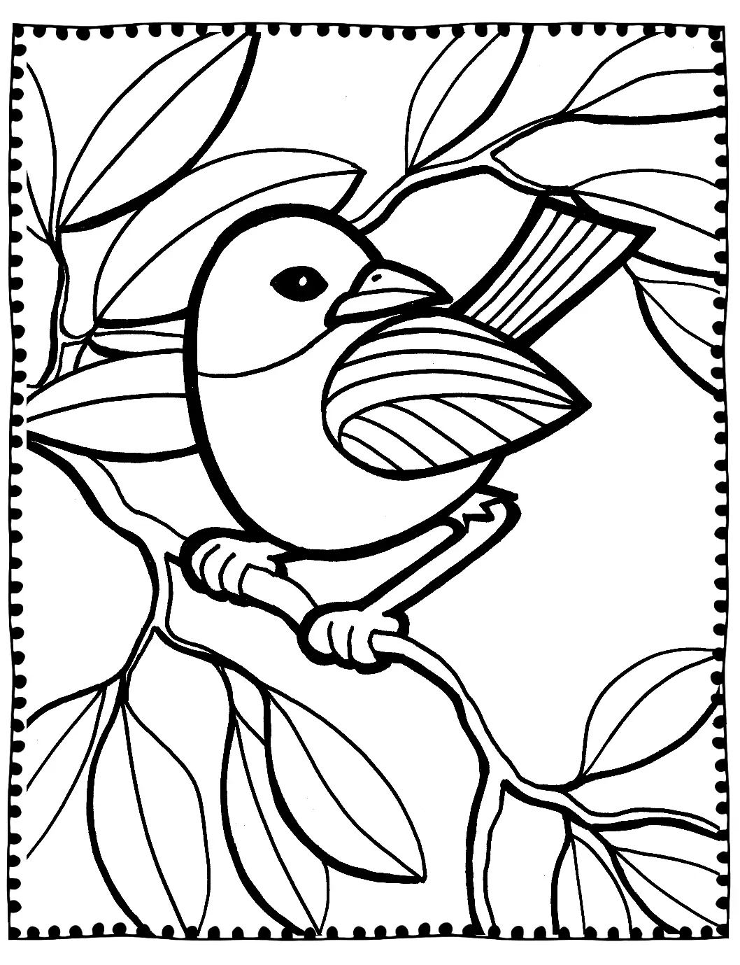 Bird Coloring Pages