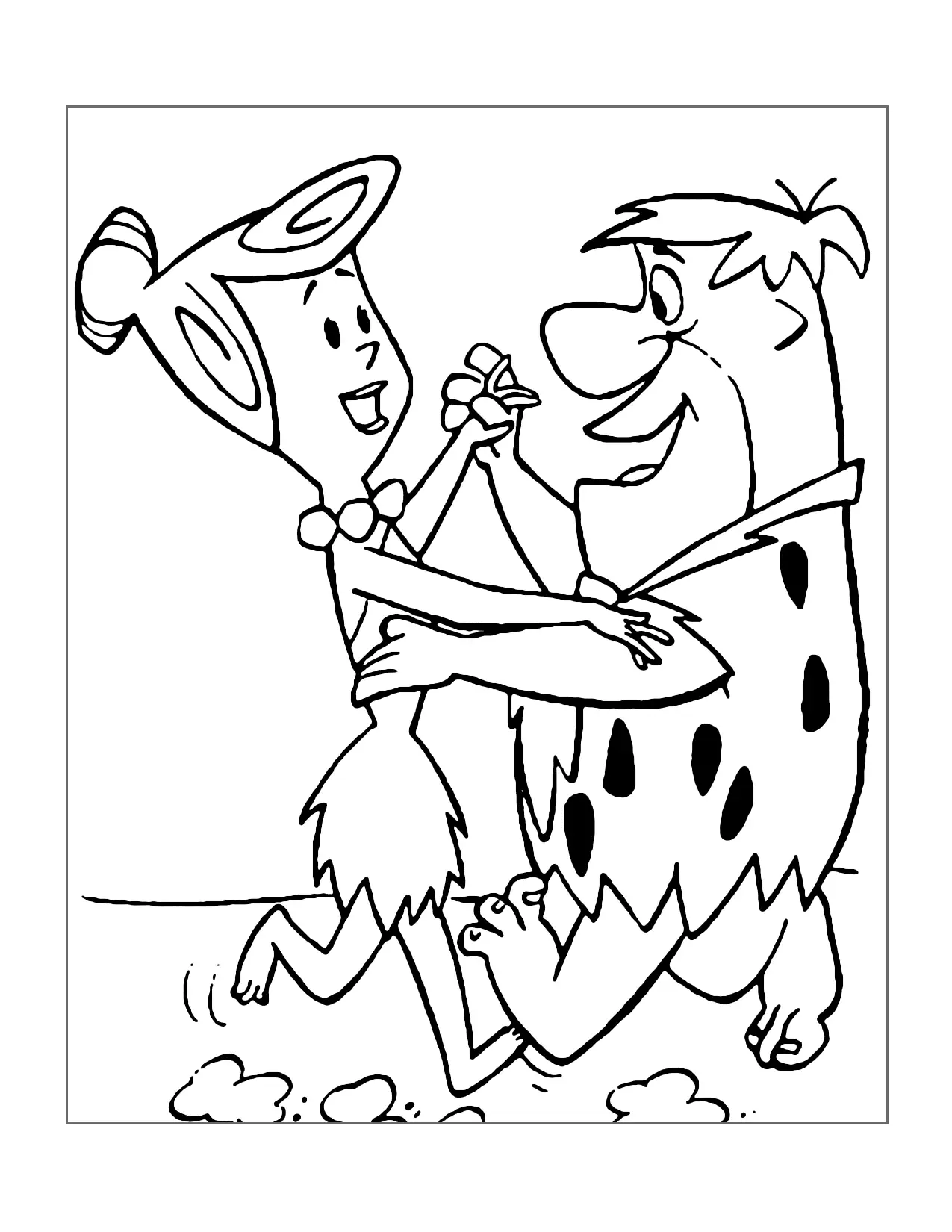 Fred And Wilma Dancing
