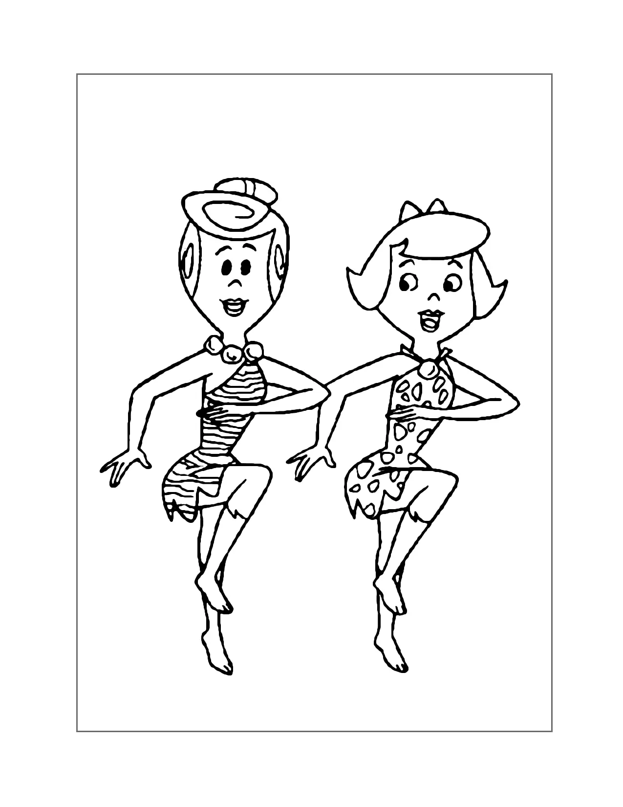 Wilma And Betty Dancing