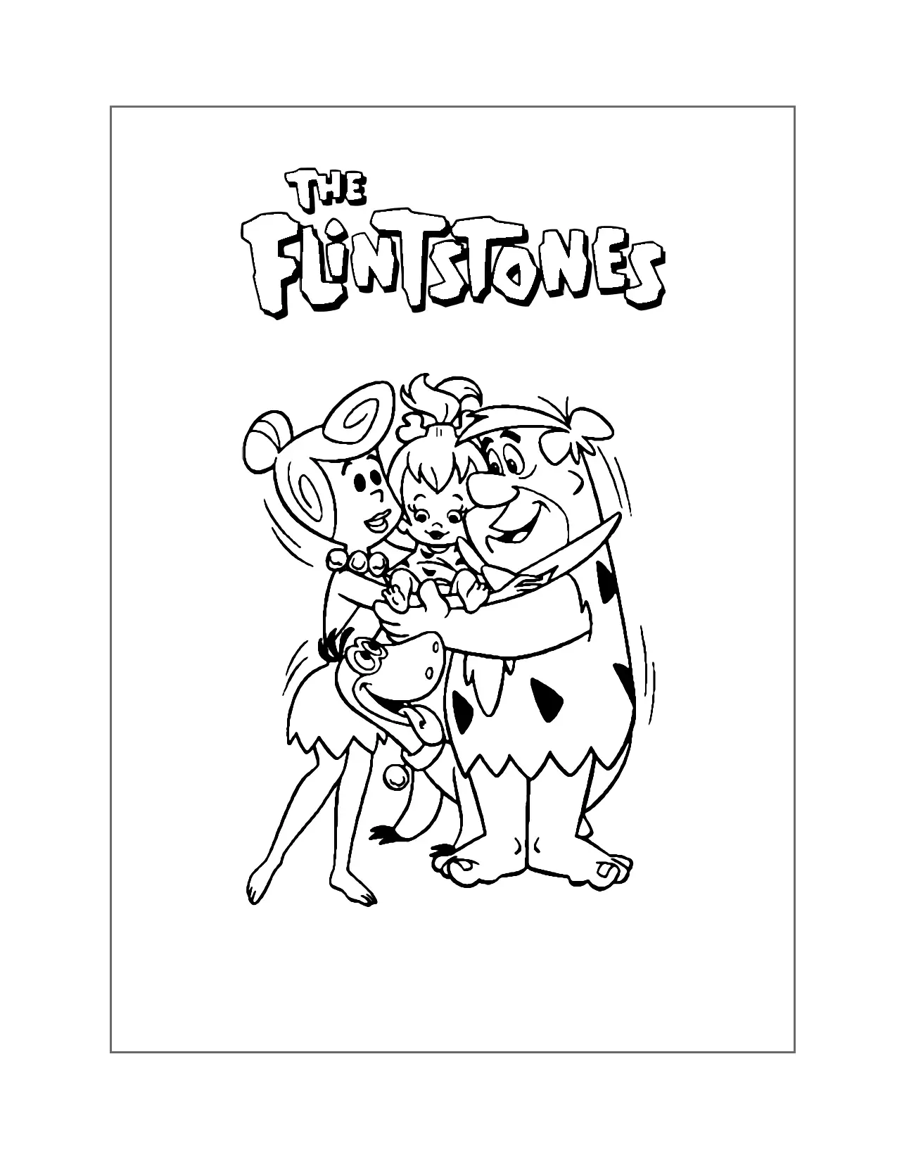 The Flintstones Coloring Pages
