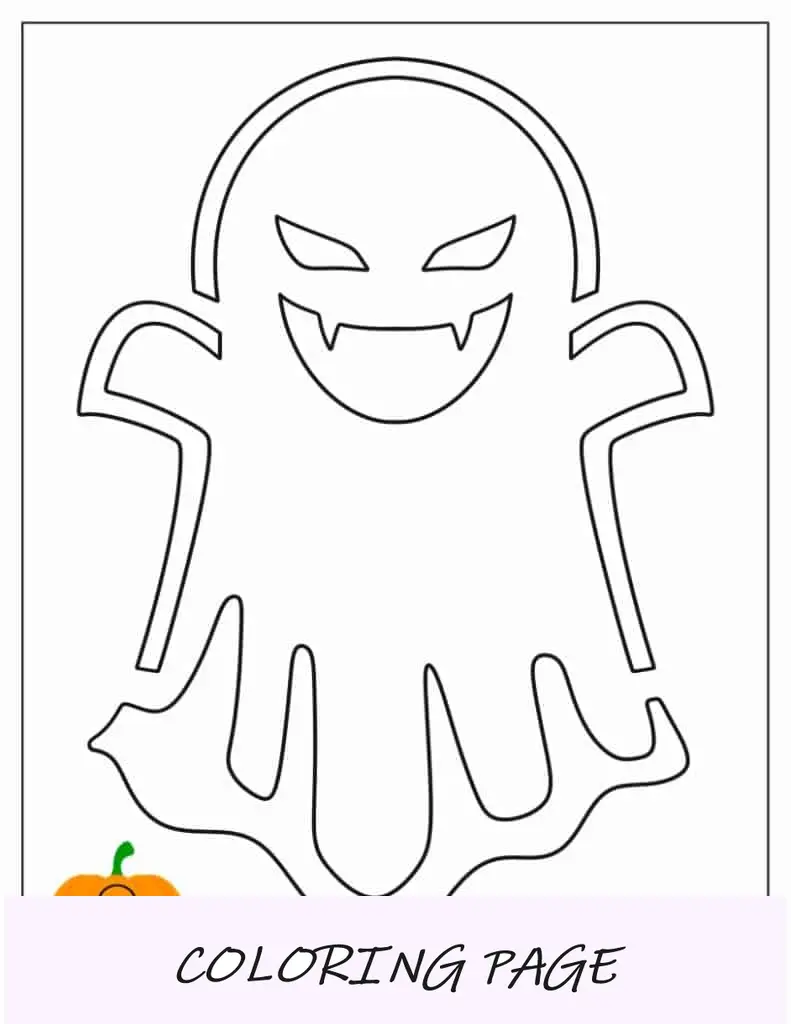 Estêncil de abóbora Jack-O-Lantern com sorriso dentuço engraçado