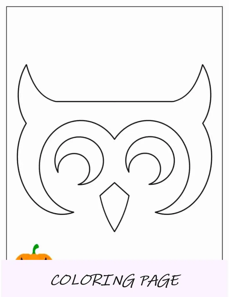 Estêncil de escultura de lua crescente